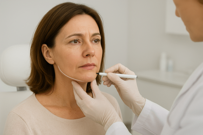 Flacidez facial: por qué aparece y qué tratamientos funcionan